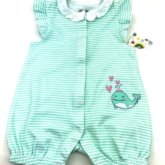 Combinaison Baby Girls Little Me - Taille 6 Mois, Occasion En Très Bon état